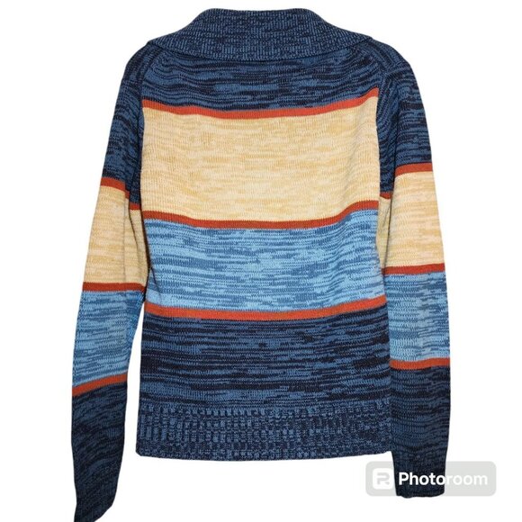 Vintage button down Acrylic Cardigan size boy's large or women's small/medium - Picture 5 of 6